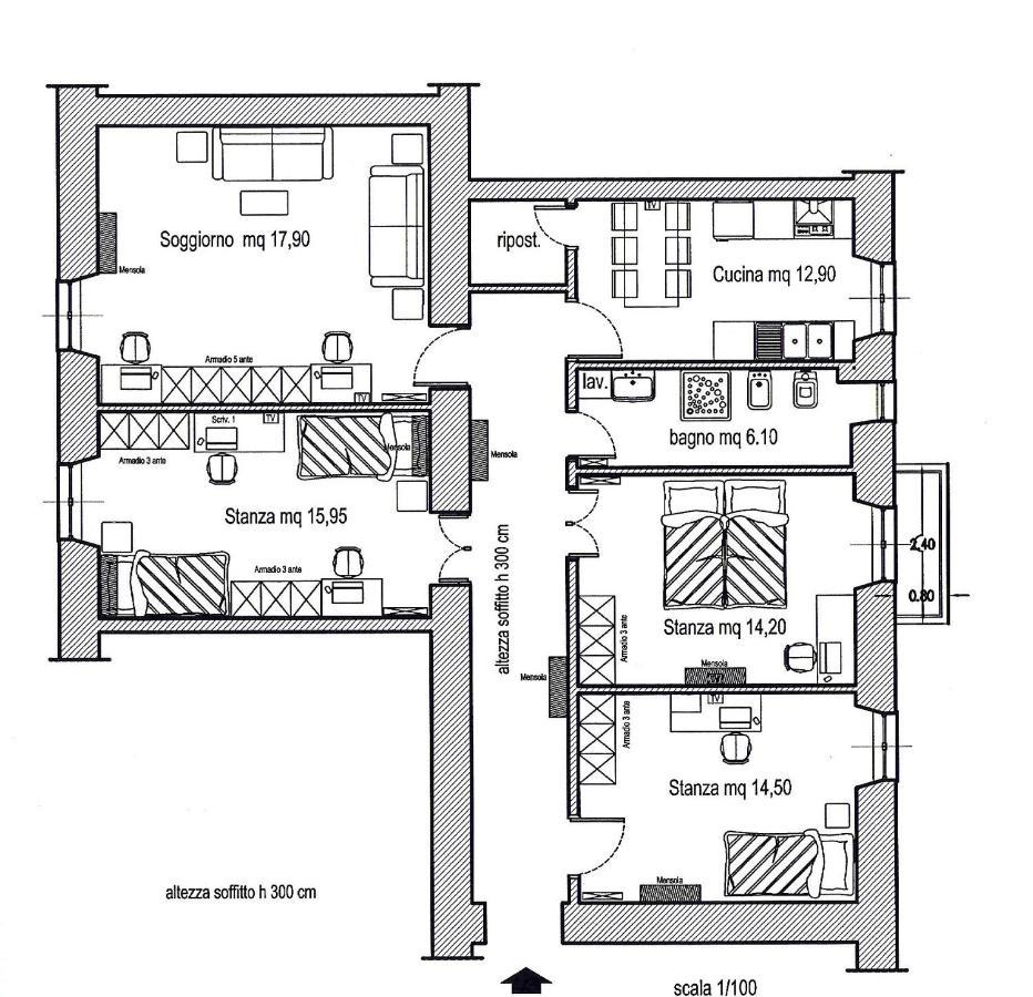 Beautiful Apartment In San Giovanni Close To Colosseo Rom Eksteriør billede